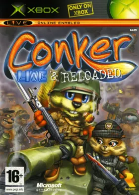 Conker Live & Reloaded (USA) box cover front